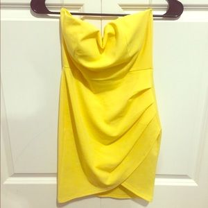 4/$30 Strapless mini dress